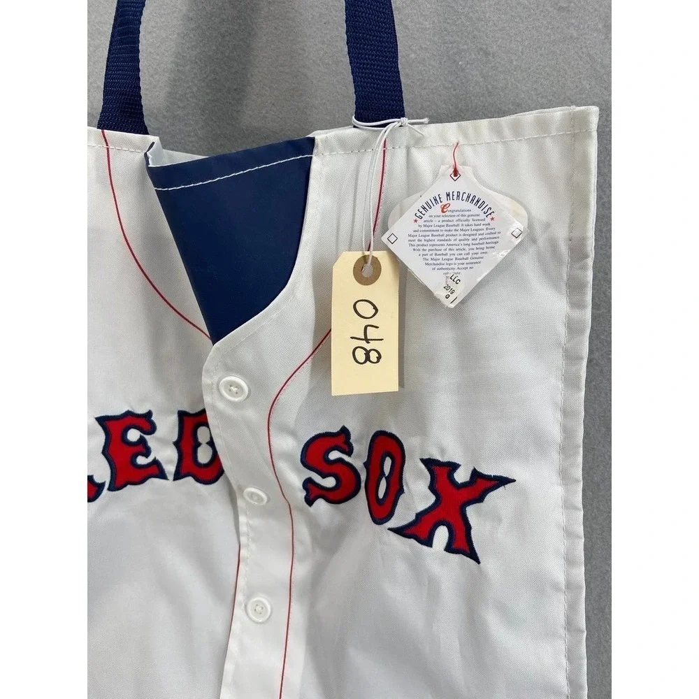 NWT MLB Boston Red Sox Jersey Tote Bag MLB #15 on Back‎
